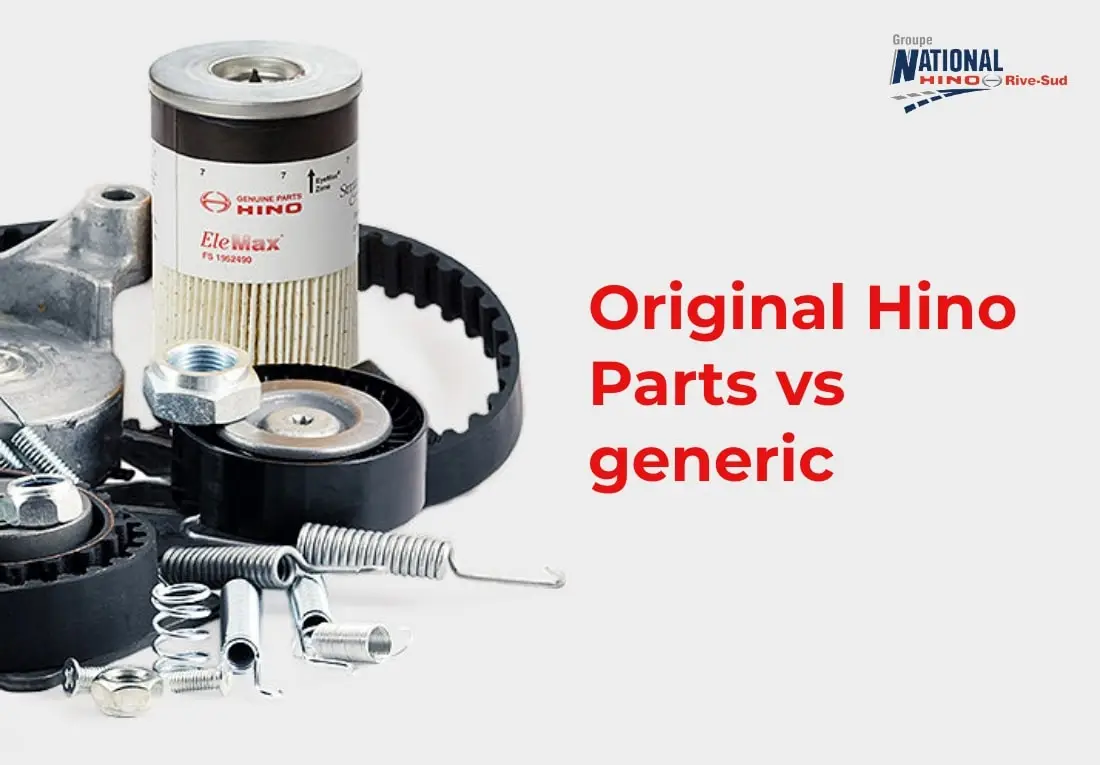 Original Hino parts vs generics: performance/reliability