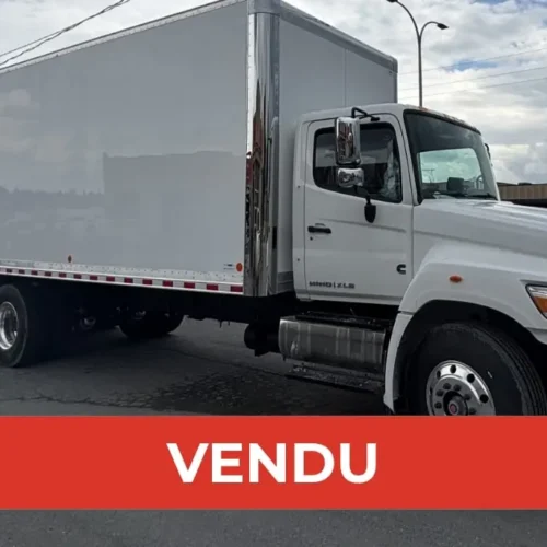 VENDU – Hino XL8 2026 neuf boîte de 28 pieds avec Monte-Charge Maxon GPT-4 | Camion 10 roues à vendre